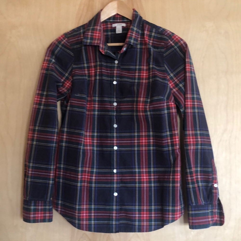 Plaid Button Down